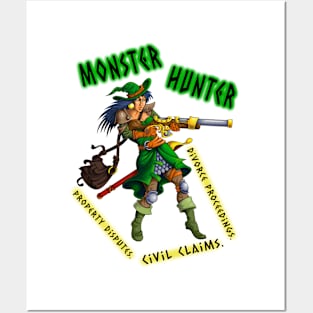 monster hunter Posters and Art